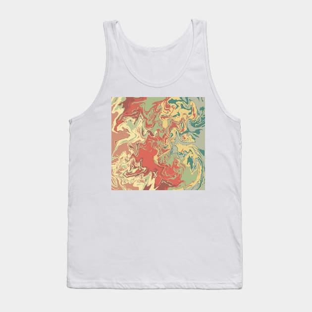 Marmoleado Sempiterno Tank Top by Pahu Design